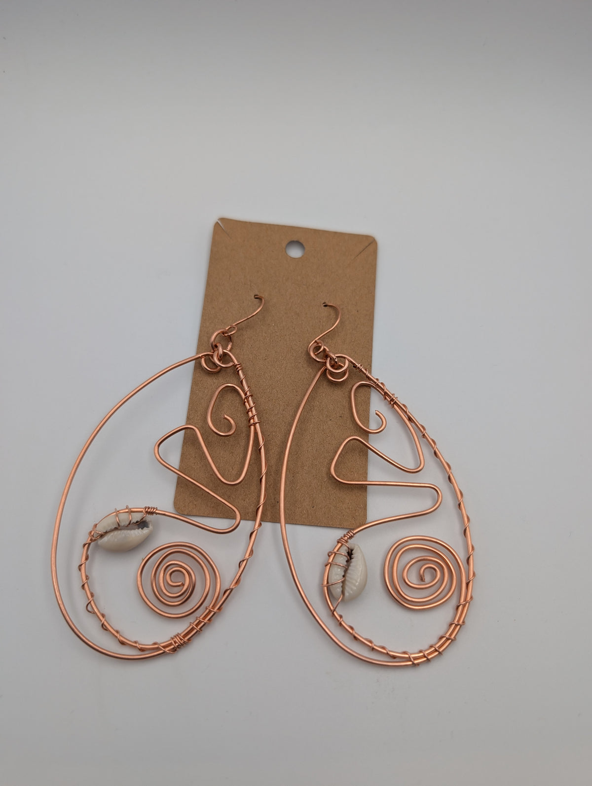 Drop Hoop Earrings