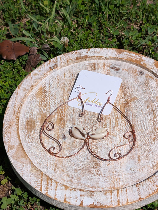 Goddess Droplet Hoops