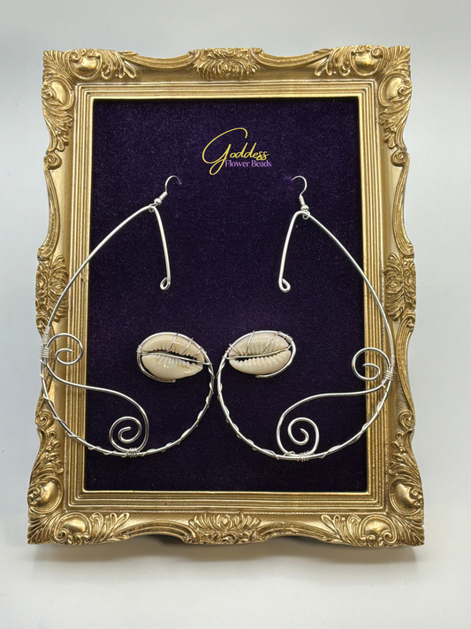 Goddess Droplet Hoops