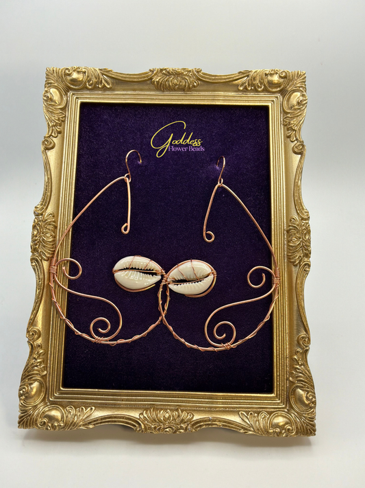 Goddess Droplet Hoops