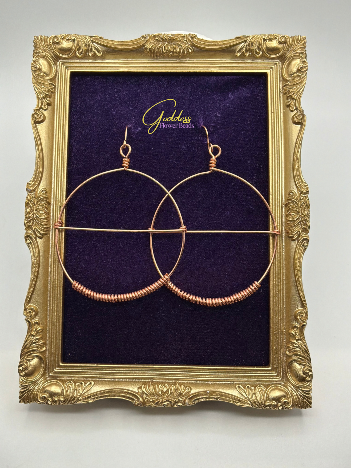 Sacred Circle Hoop Earrings