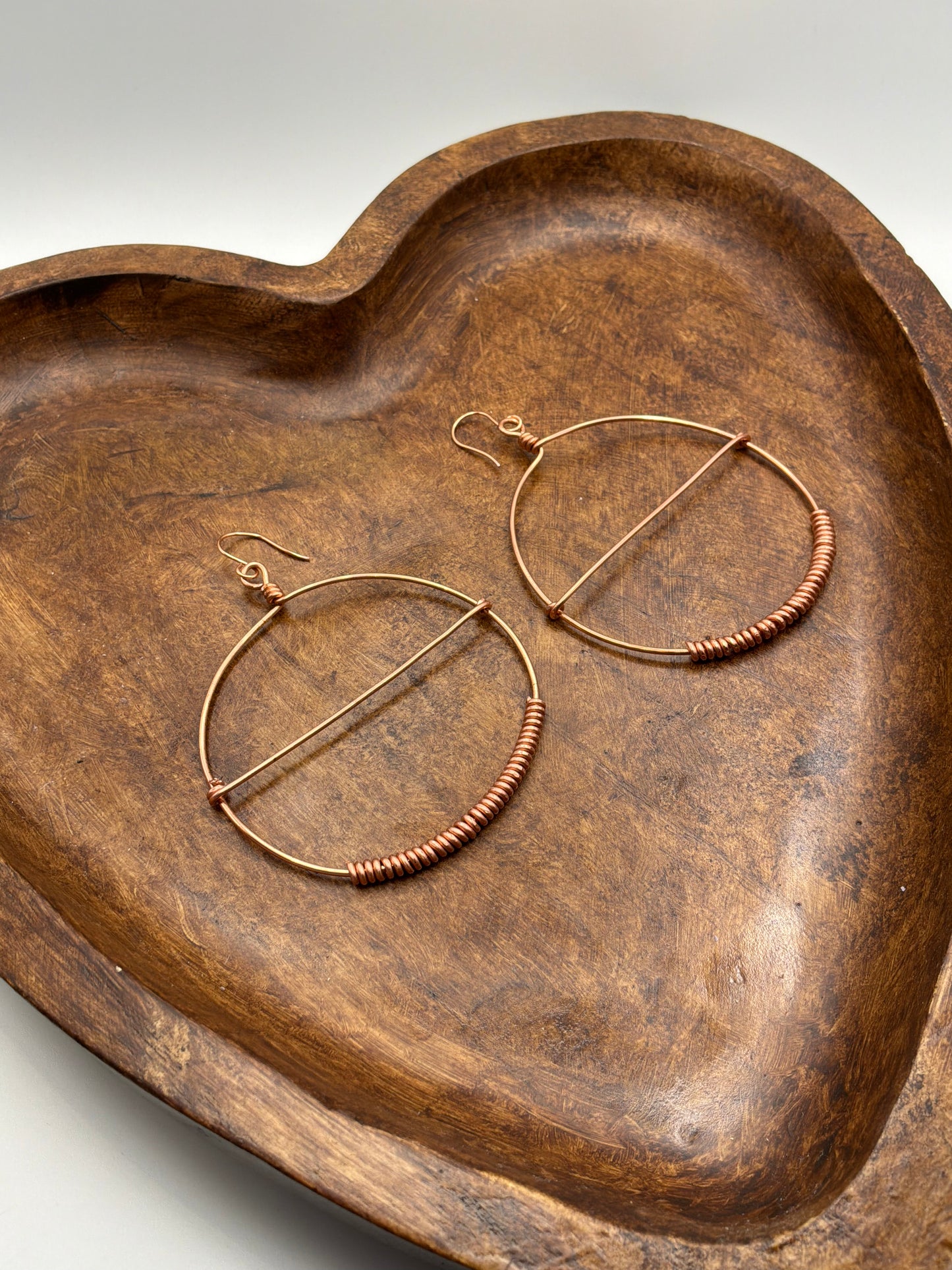 Sacred Circle Hoop Earrings