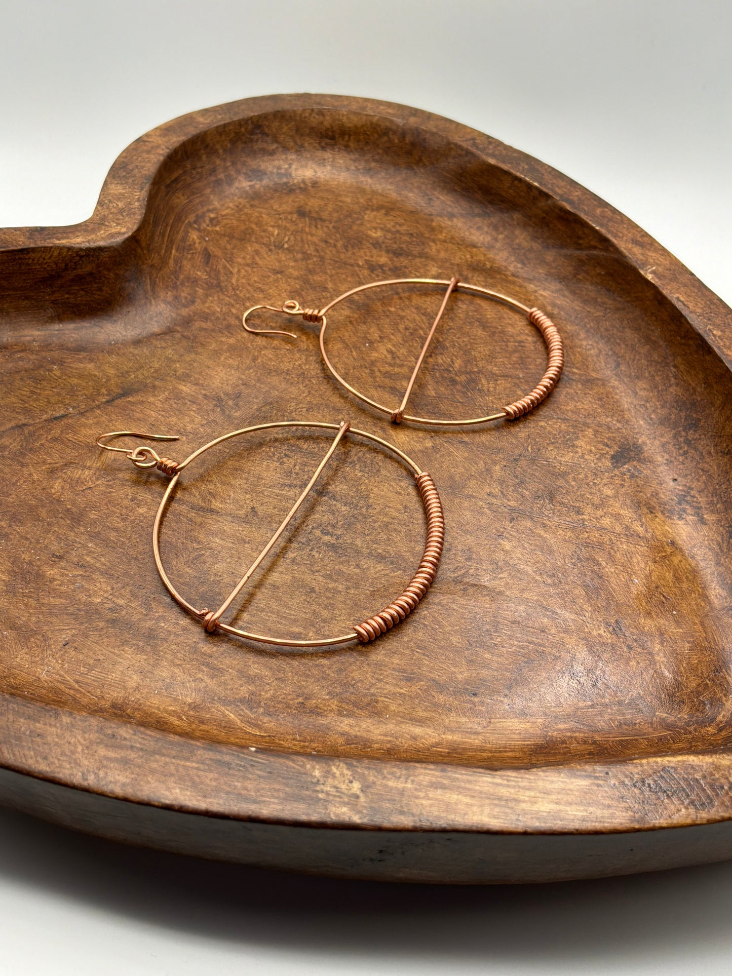 Sacred Circle Hoop Earrings