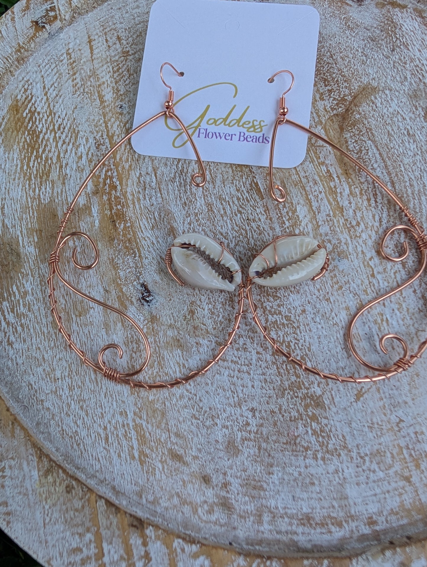Goddess Droplet Hoops