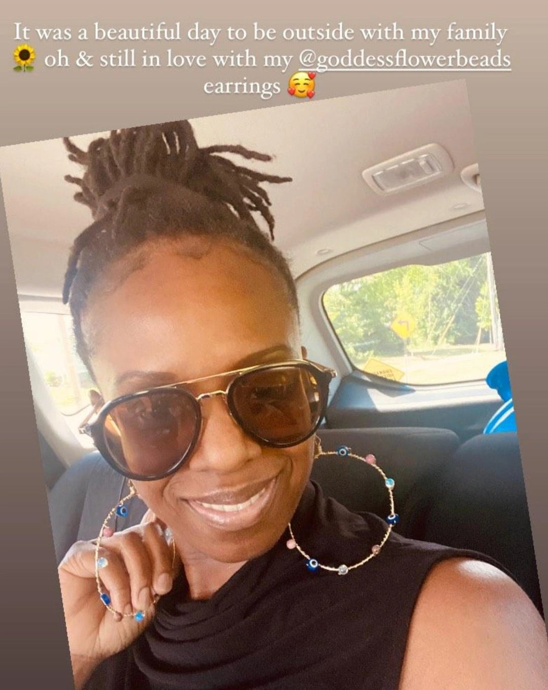 Evil Eye Hoop Earrings